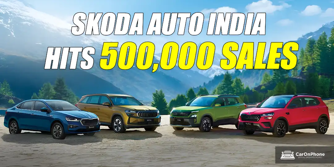Skoda Auto India Hits 500,000 Sales in 25th Anniversary Year Cover