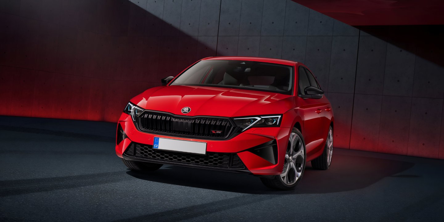 Skoda showcases New Superb, Octavia RS In India At The Bharat Mobility Global Expo 2025