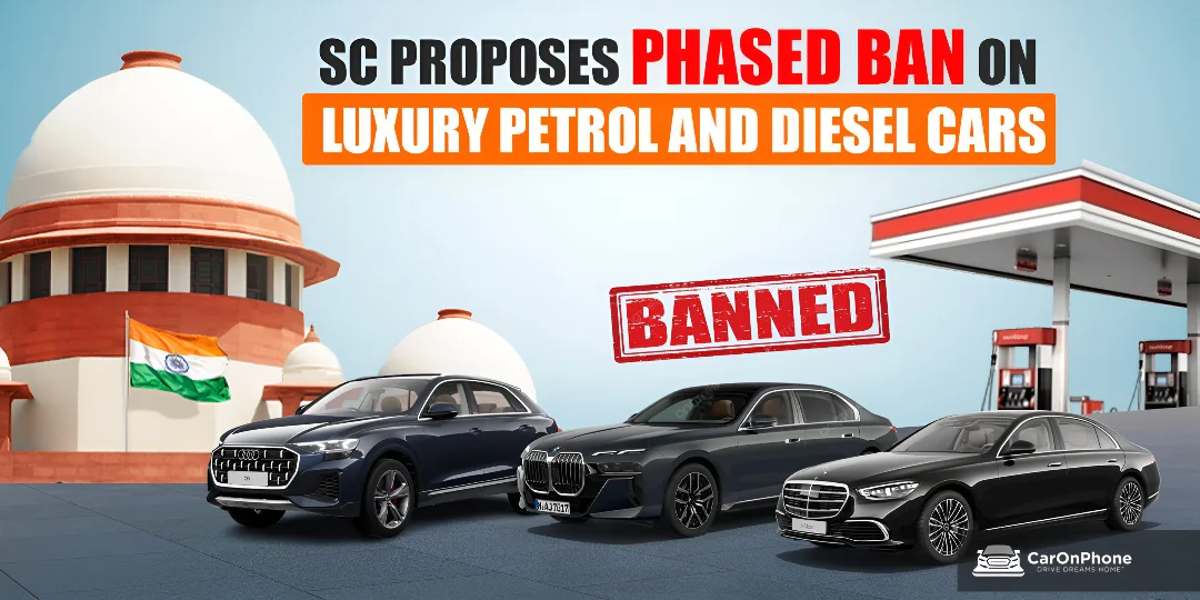 Supreme Court Recommends Gradual Ban on Luxury Petrol and Diesel Cars to Promote EV Adoption Cover