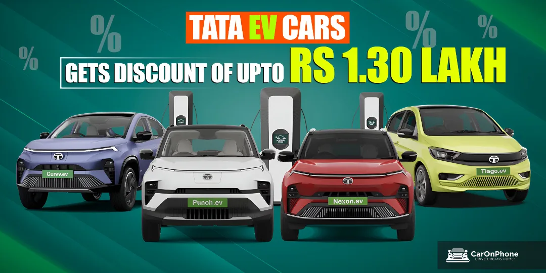 Up To Rs 1.30 Lakh Discount On Tata Nexon EV, Punch EV, Tiago EV, Curvv EV Cover