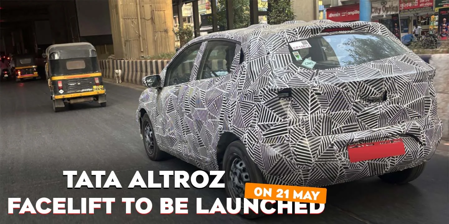 Tata Altroz Facelift to be Launched on 22 May, Here's What To Expect