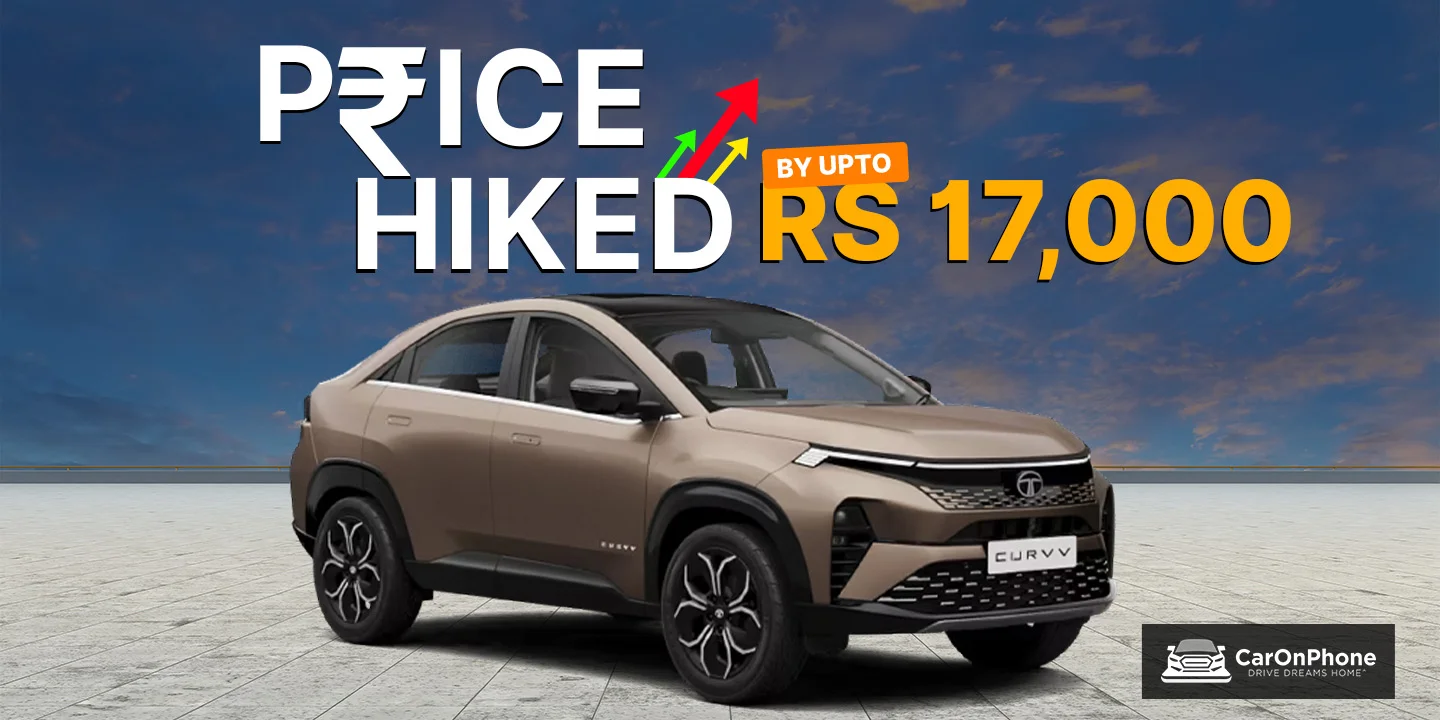Tata Curvv Price Hiked By Upto Rs 17,000