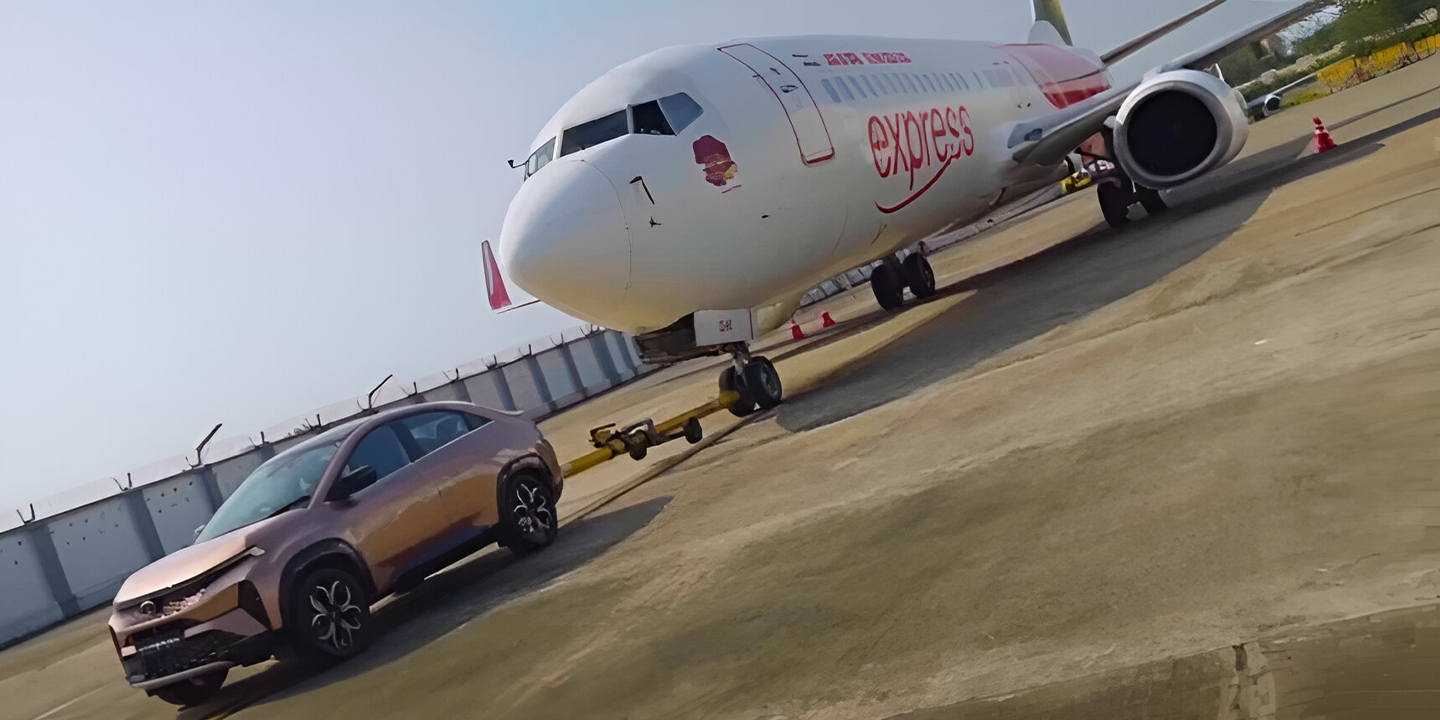 Tata Curvv pulls a 48,000 kg Boeing 737 Aircraft, sets a record
