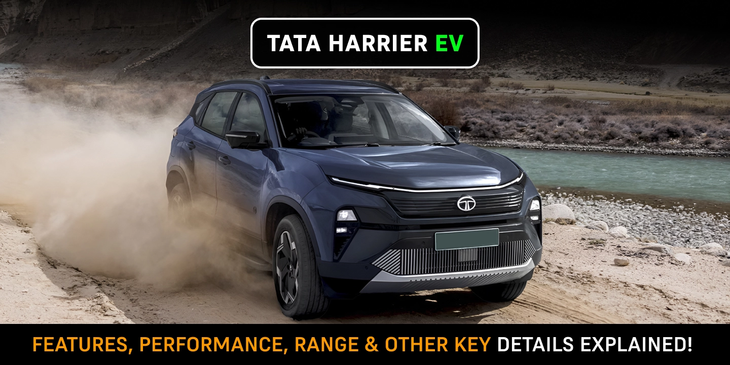 Tata Harrier EV Features, Performance, Range, Safety Features & Other Key Details Explained!
