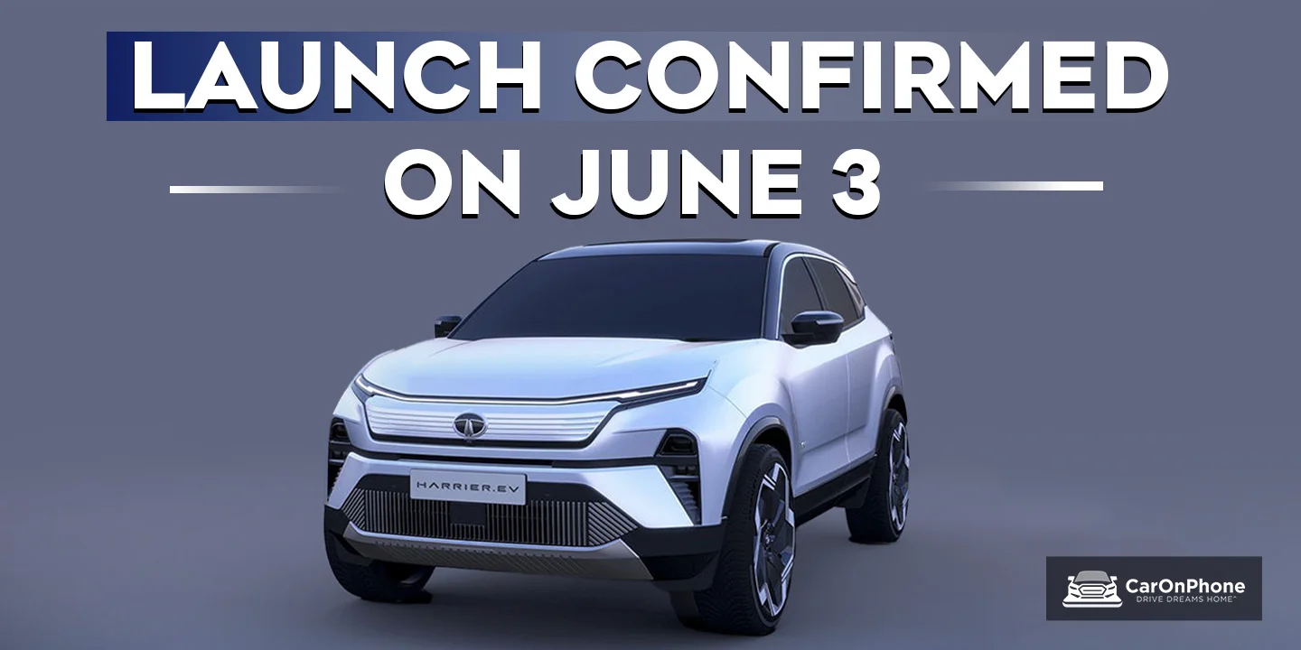Tata Harrier EV Launch Confirmed on June 3, Here's all you need to know!