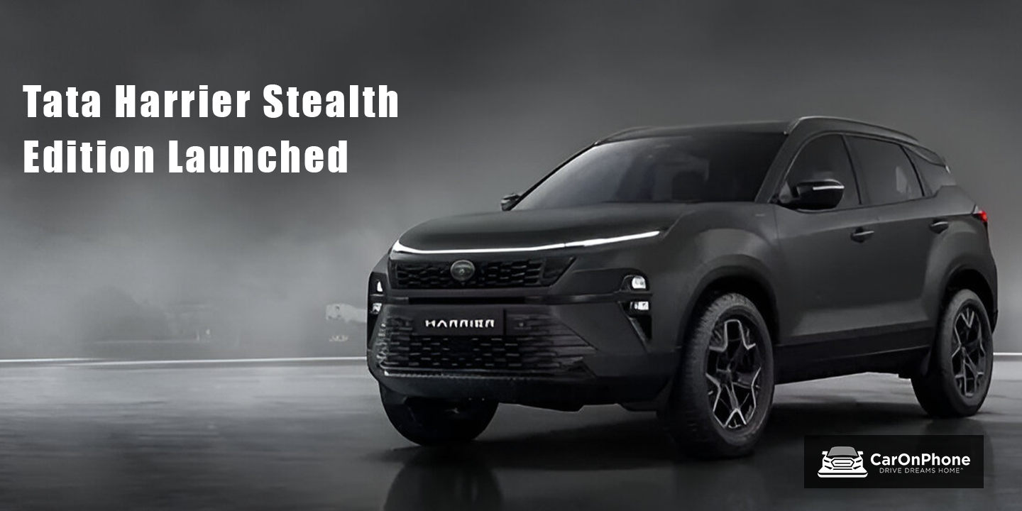 Tata Harrier Stealth Edition Launched!