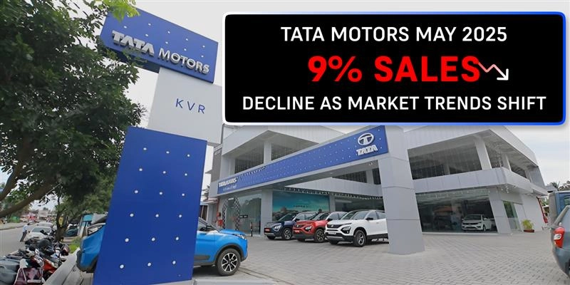 Tata Motors May 2025 – 9% Sales Decline as Market Trends Shift