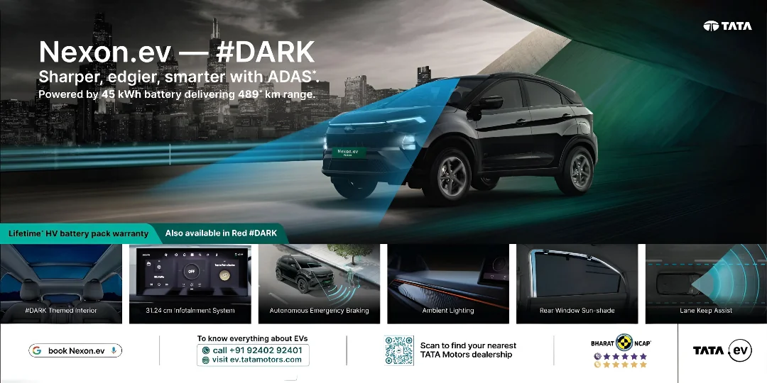 New Tata Nexon EV ADAS Model Priced at ₹17.29 Lakh in India