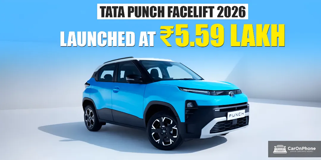 Tata Punch Facelift 2026 Launched, Price Starts From Rs. 5.59 Lakh, Marking The Introduction of India's First iCNG AMT SUV