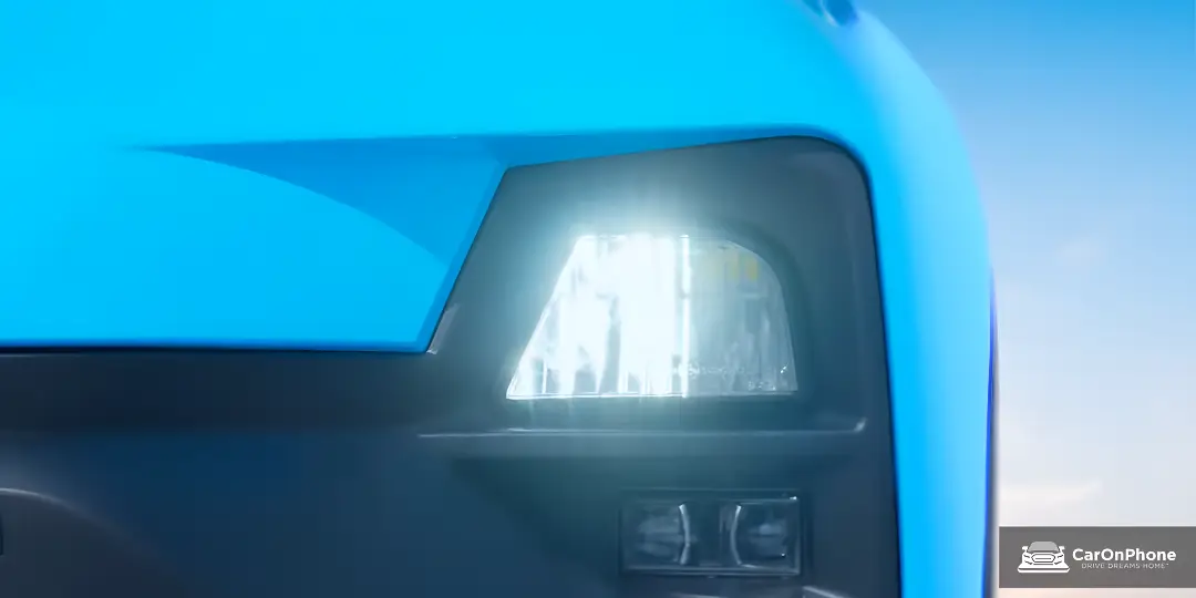 Tata Punch Facelift 2026 front view -led headlights