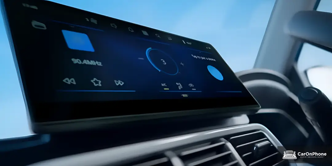 Tata Punch Facelift 2026 interior -display