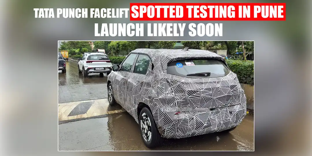 Tata Punch Facelift Spotted Testing In Pune, Launch Around The Corner 