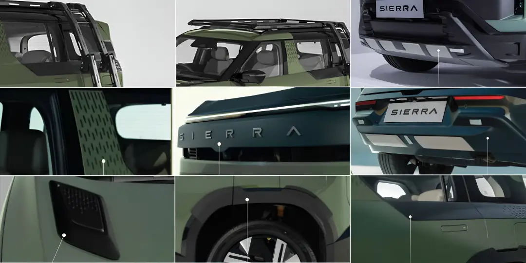 Tata Sierra Exterior Accessories