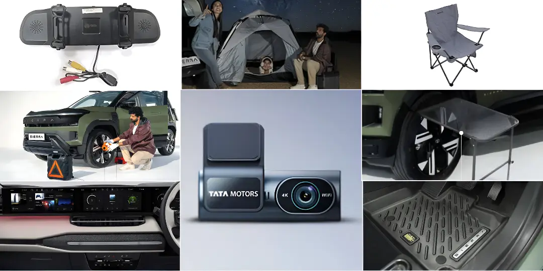 Tata Sierra Functional And Lifestyle Add-Ons