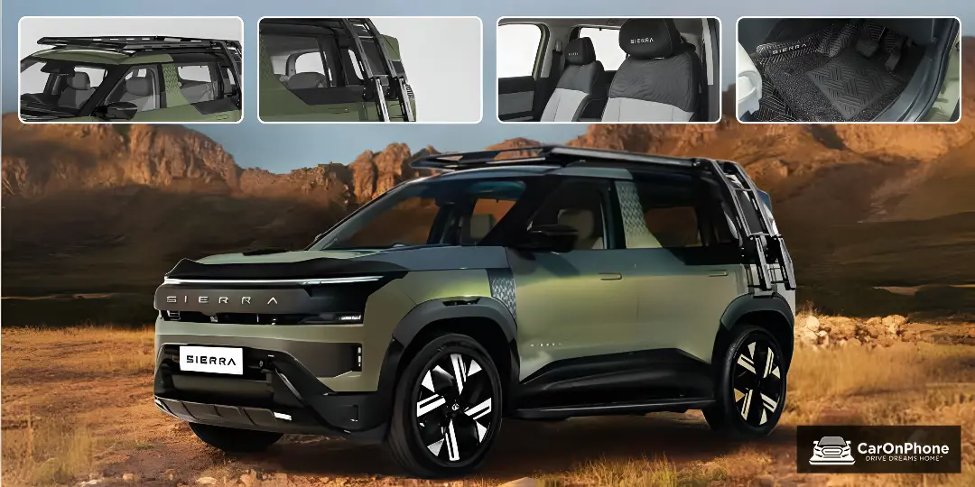 Tata Sierra Accessories: Full Price List for Interior & Exterior Revealed