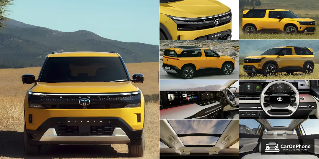 Tata Sierra Genuine Accessories: Full Price List for Interior & Exterior