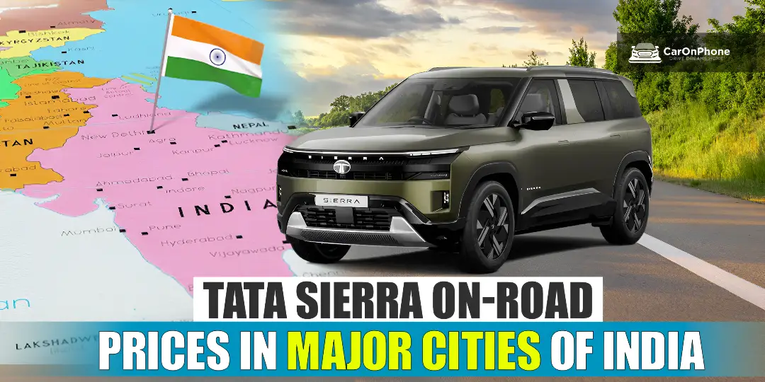 Tata Sierra On-Road Prices in Mumbai, Delhi, Bengaluru & Other Key Cities Cover