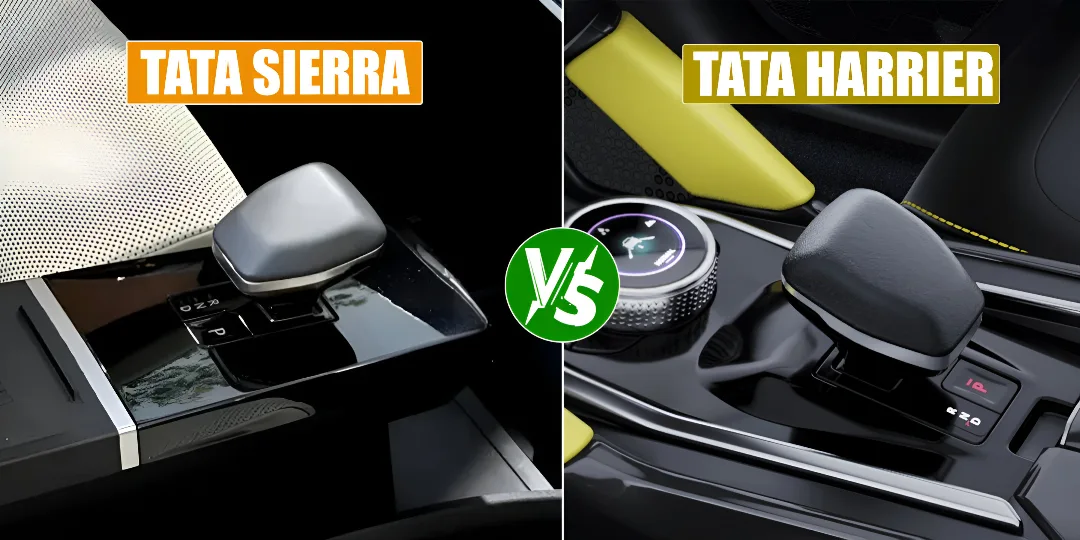 Tata Sierra vs Harrier Automatic Transmission