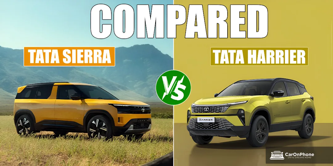 Tata Sierra vs Harrier: A Simple Breakdown for 2025 Buyers Cover