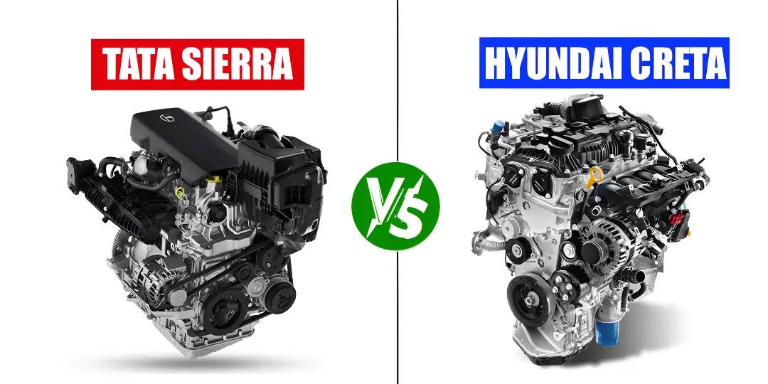 Tata Sierra vs Hyundai Creta Engine And Performance_