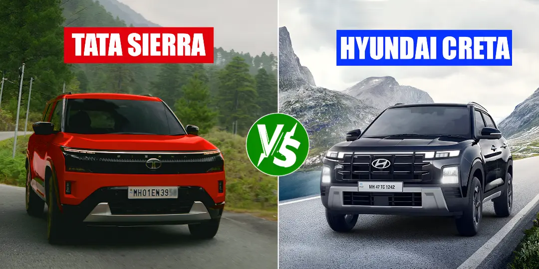 Tata Sierra vs Hyundai Creta Exterior Design_