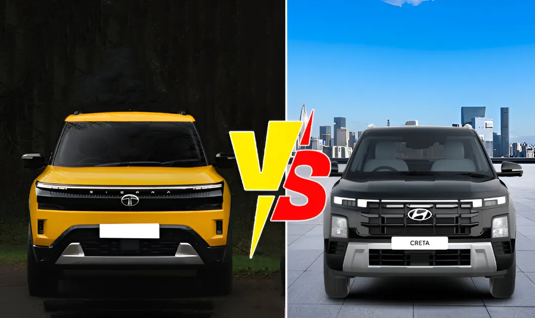 Tata Sierra vs Hyundai Creta: Which SUV Has the Edge? - News