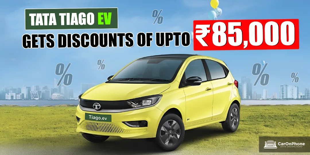 Tata Tiago EV Gets Discounts Of Upto Rs 85,000