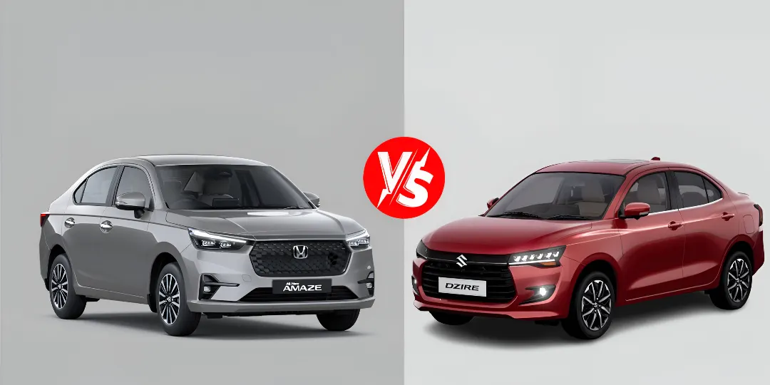 Tata Tigor vs Maruti Dzire