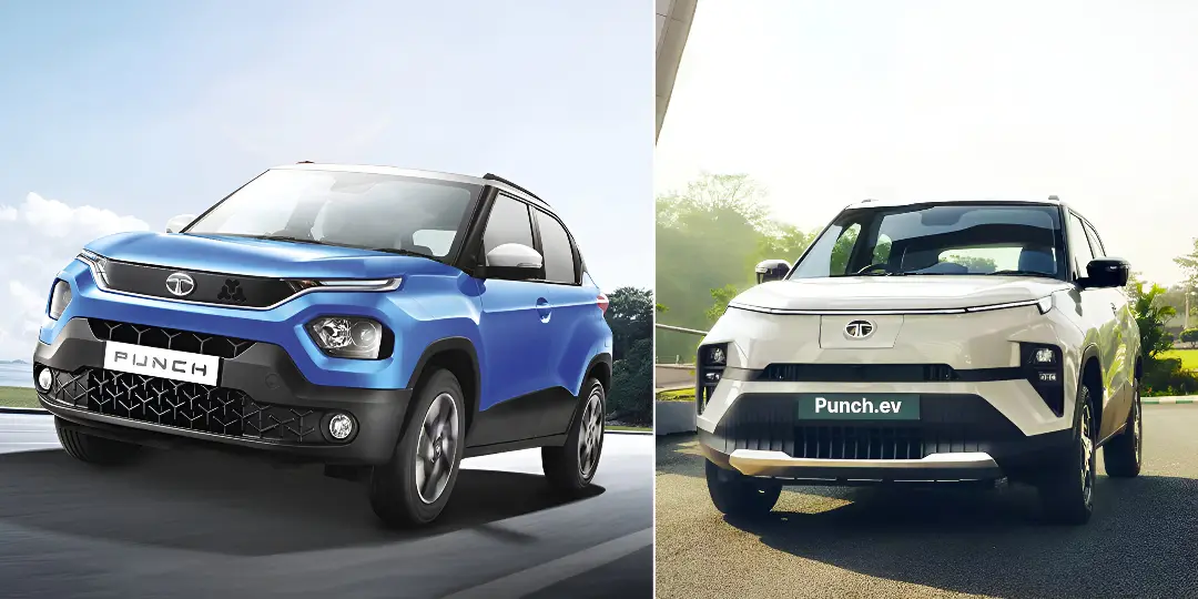 tata punch and tata punch facelift