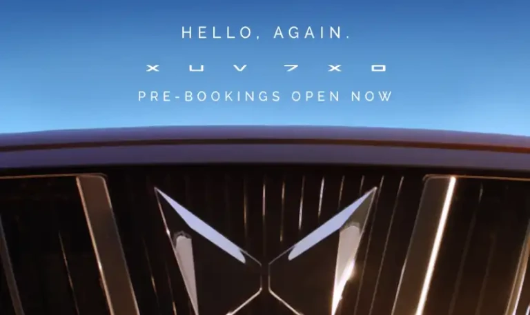 Mahindra XUV 7XO Bookings Open At A token amount of Rs 21,000