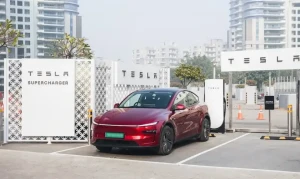Tesla’s First Charging Station in Gurugram Opened, Expands Indian EV Network