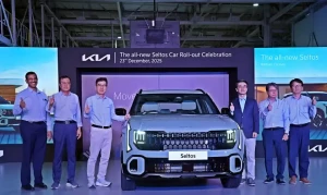 2026 Kia Seltos Production Begins At Anantapur manufacturing facility in Andhra Pradesh