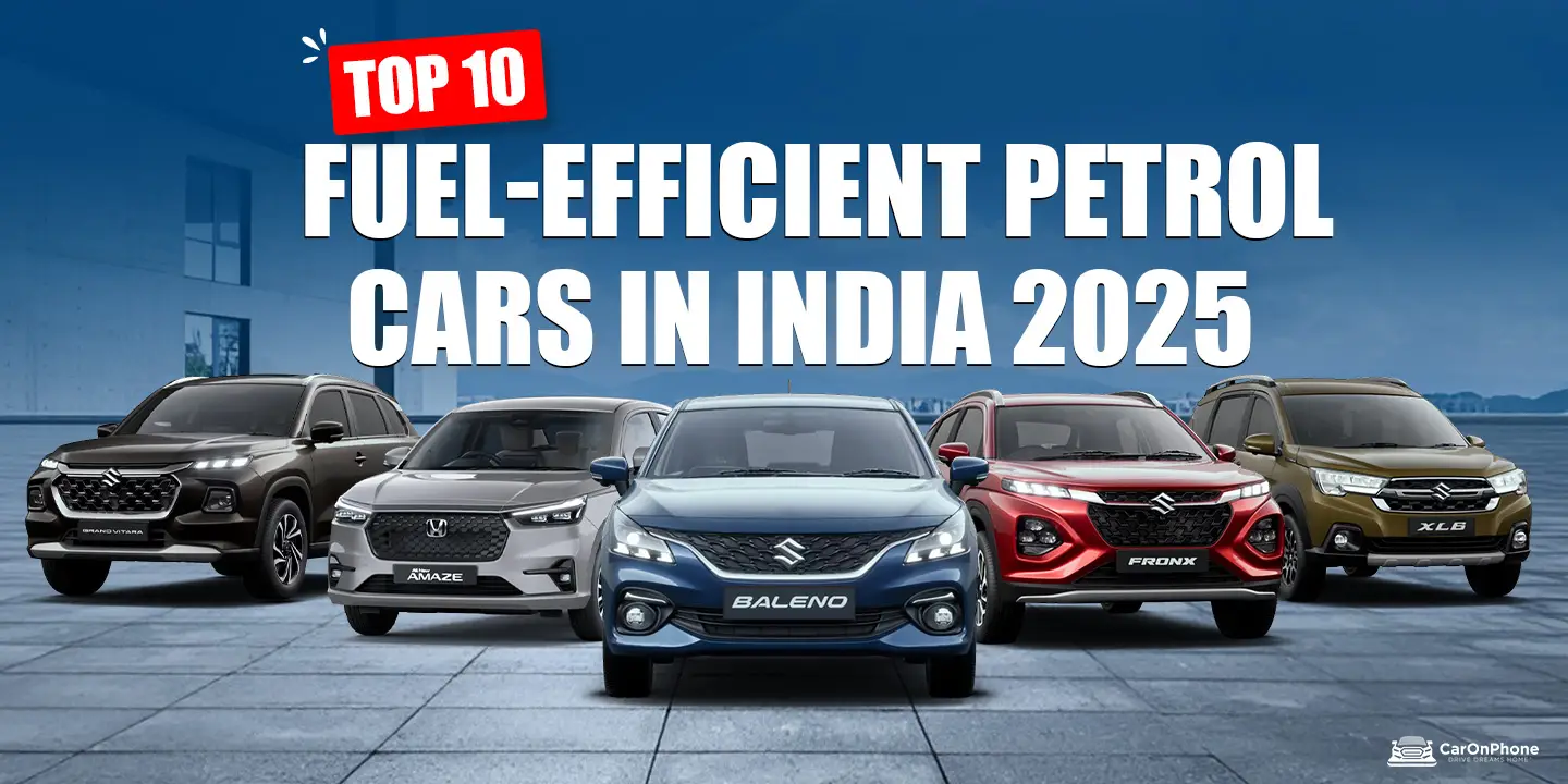 TOP 10 BEST MILEAGE Petrol CARS IN INDIA 2025