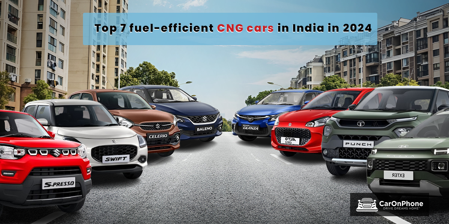 Top 7 fuel-efficient CNG cars in India in 2025