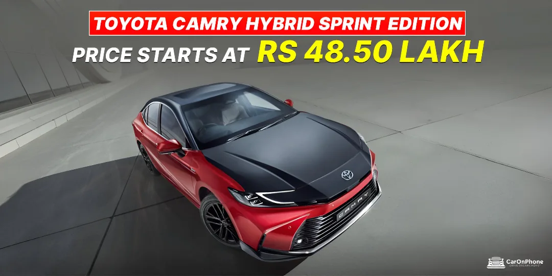 Toyota Camry Hybrid Sprint Edition