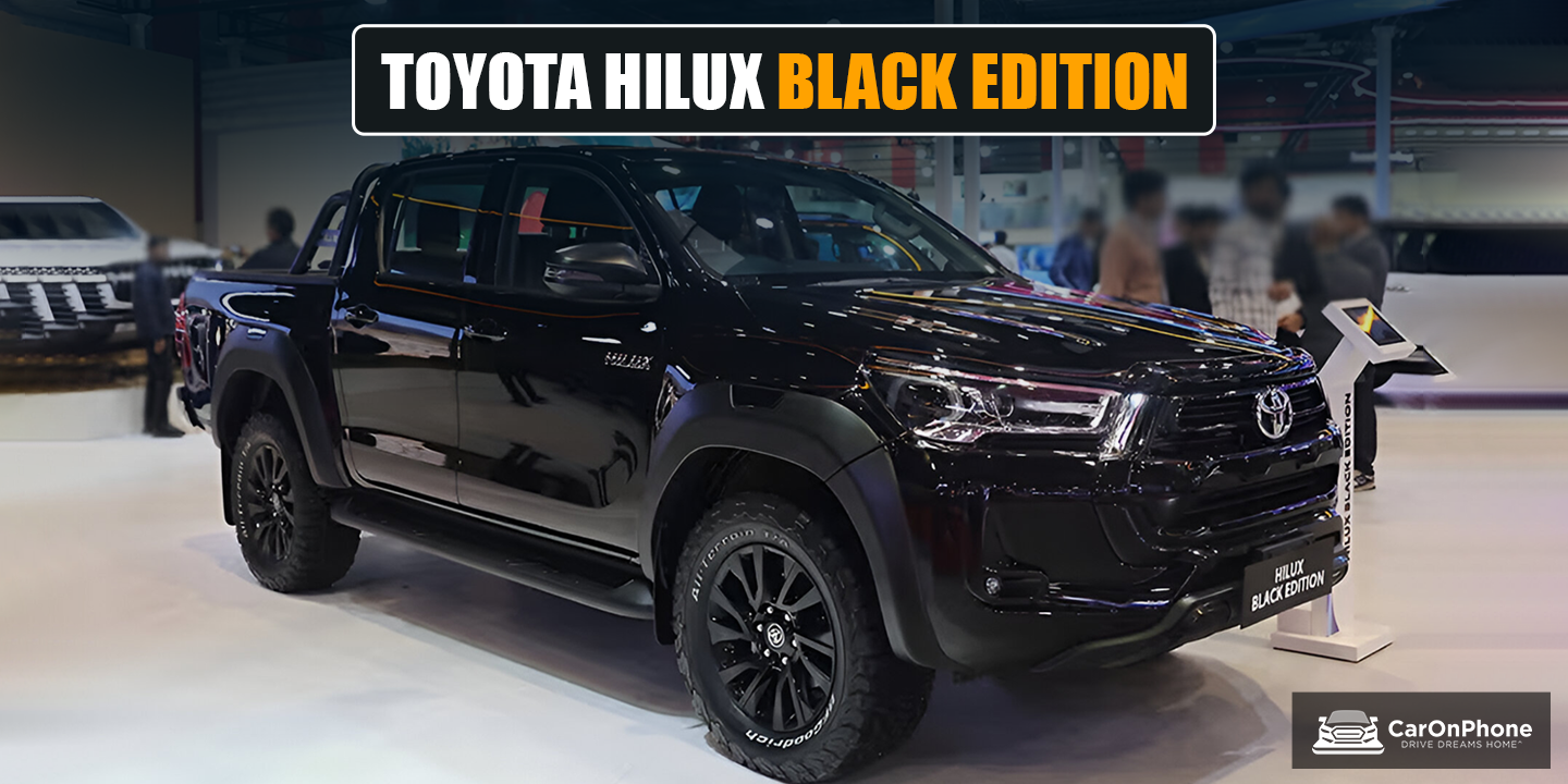 Toyota Hilux Black Edition Launched, Priced at Rs 37.90 lakh