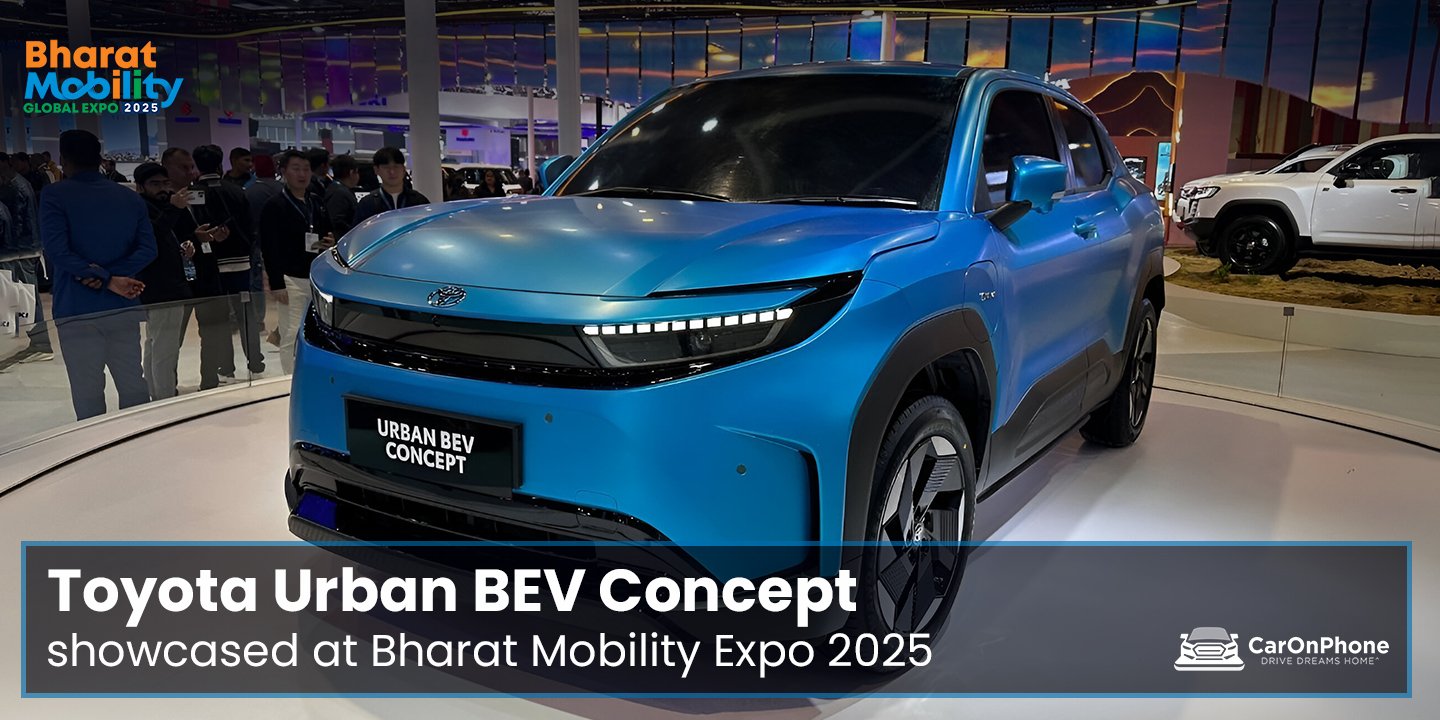 Toyota Urban BEV Concept showcased at Bharat Mobility Expo 2025