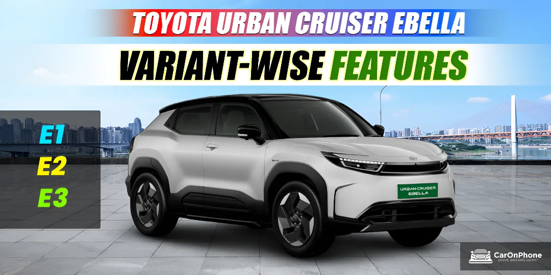 Toyota Urban Cruiser Ebella Features Listed