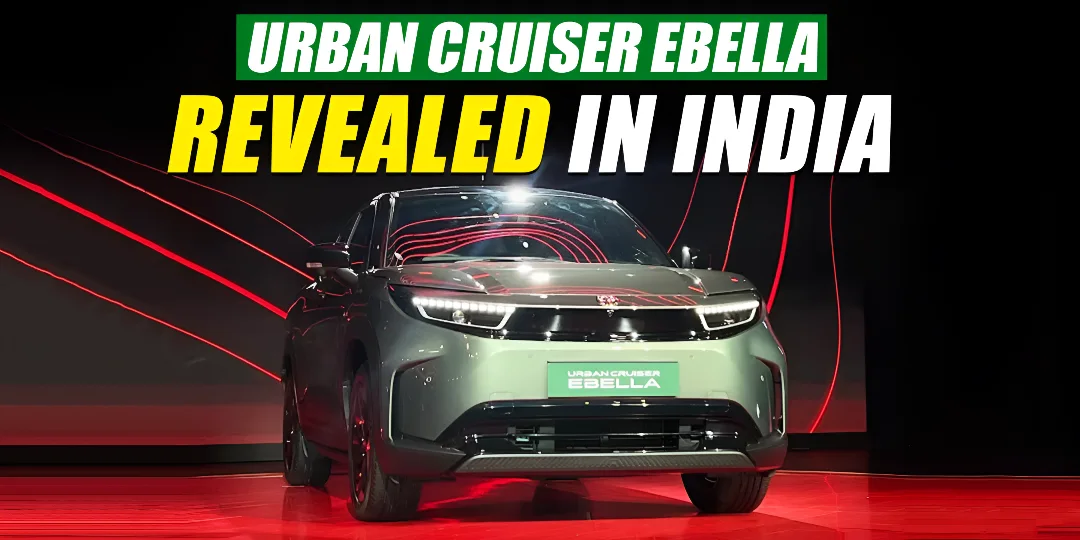 Toyota Urban Cruiser Ebella Introduced In India, Bookings Open. All Key Details Revealed