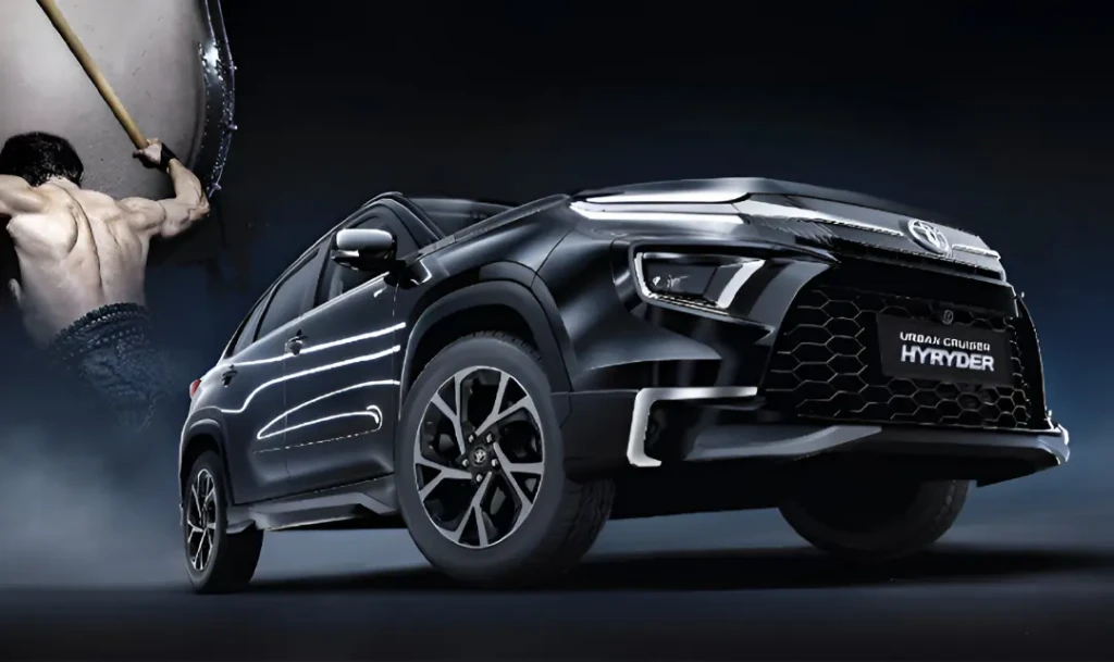 Toyota Urban Cruiser Hyryder Aero Edition Teased Ahead Of Drum Tao Event