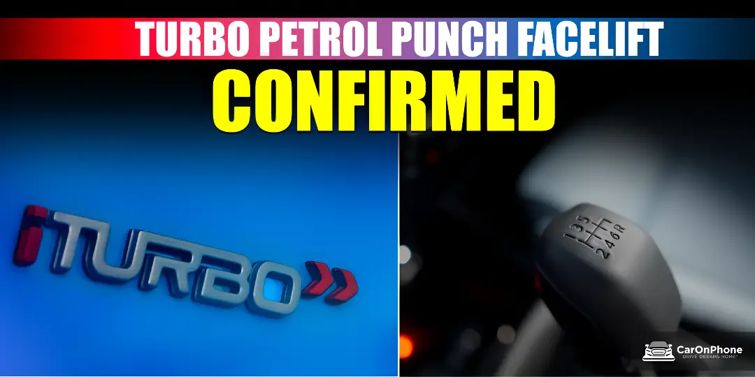 Tata Teases Punch Turbo SUV With 6 MT and Extended Thigh Support Seats