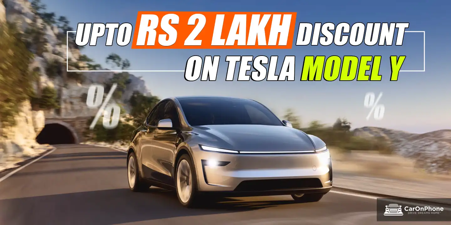 Upto Rs 2 Lakh Discount On Tesla Model Y In India