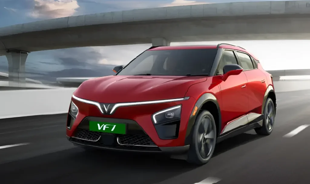 Vinfast VF7 variant wise features explained