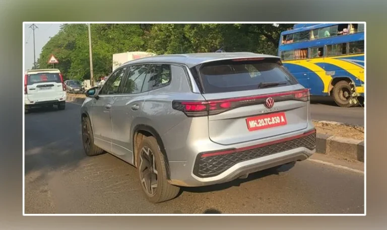VW Tayron Spied in India – Three-Row SUV for 2025