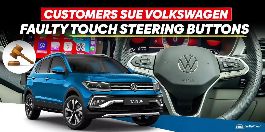 VW Customers Sue Automaker Over Faulty Touch Steering Buttons 