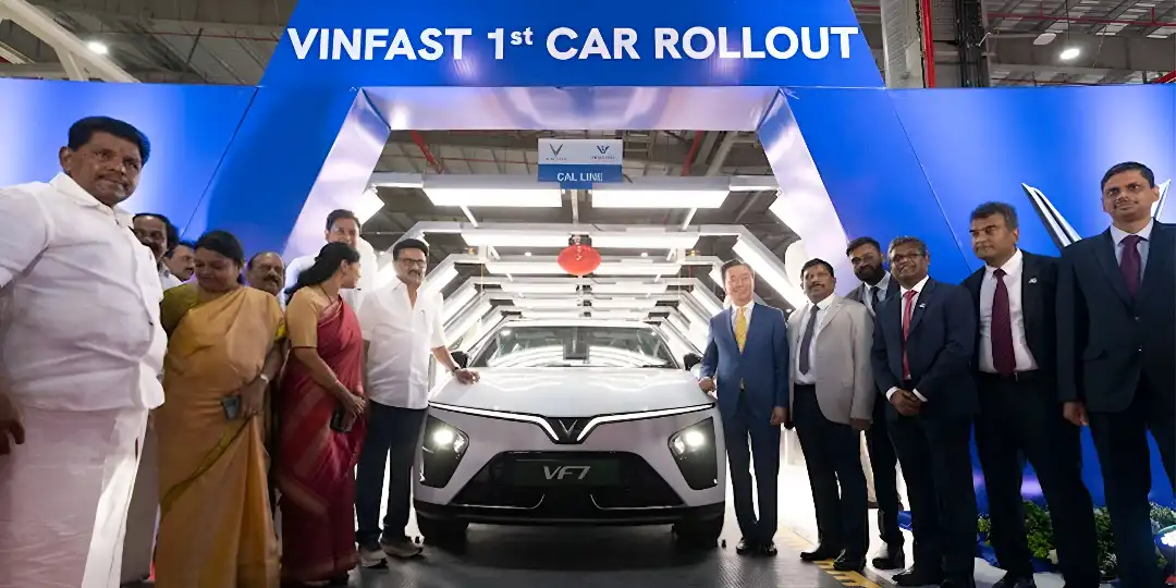 VinFast Inaugurates First EV Assembly Plant In India