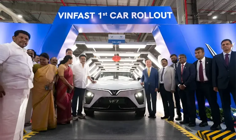 VinFast Inaugurates First EV Assembly Plant In India