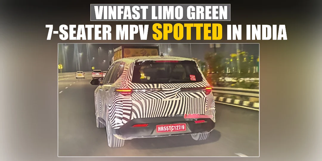 VinFast Limo Green Seven-Seater Mpv Seen Testing on Indian Roads 