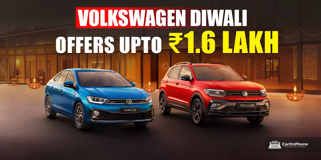 Volkswagen Virtus Discount 2025 And Volkswagen Taigun Discount 2025: Diwali Offers Up To ₹1.60 Lakh cover