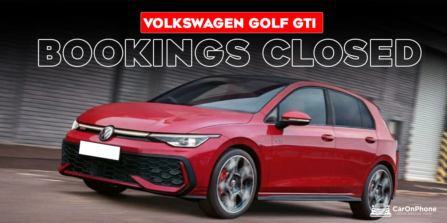 Volkswagen Golf GTI Bookings Closed As First Batch Sold Out